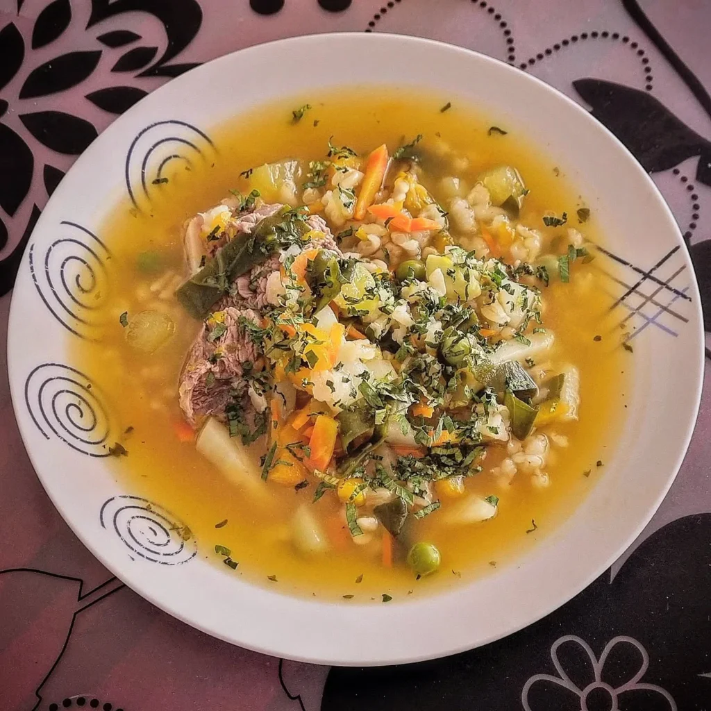 Sopa de Trigo, um prato típico da serra peruana