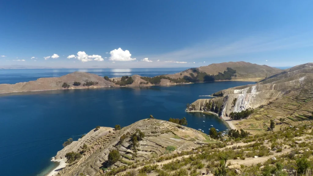 Ilha do Sol no Lago Titicaca