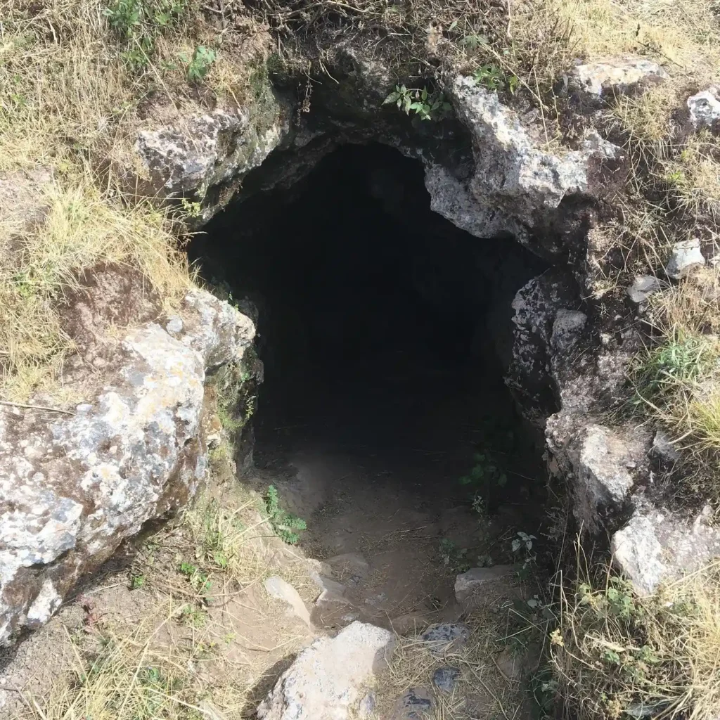 The Chincana Tunnel in the Puca Pucara Archaeological Complex.