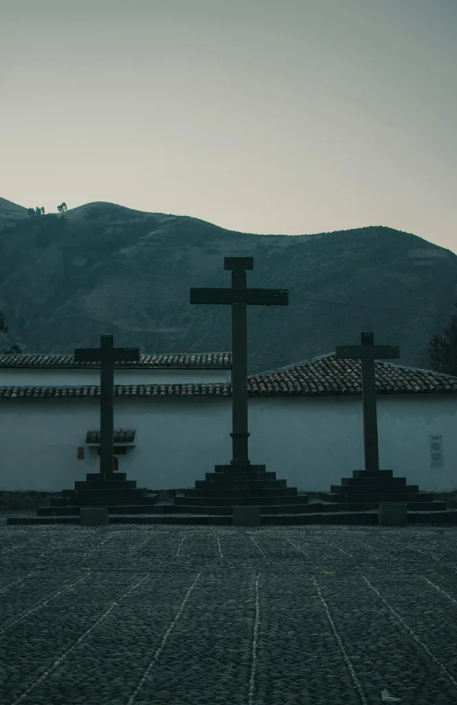 Cruzes na Igreja San Pedro Apóstol de Andahuaylillas