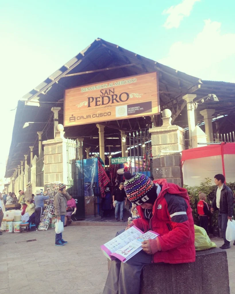 Mercado de San Pedro, um lugar para degustar o prato típico Chiriuchu