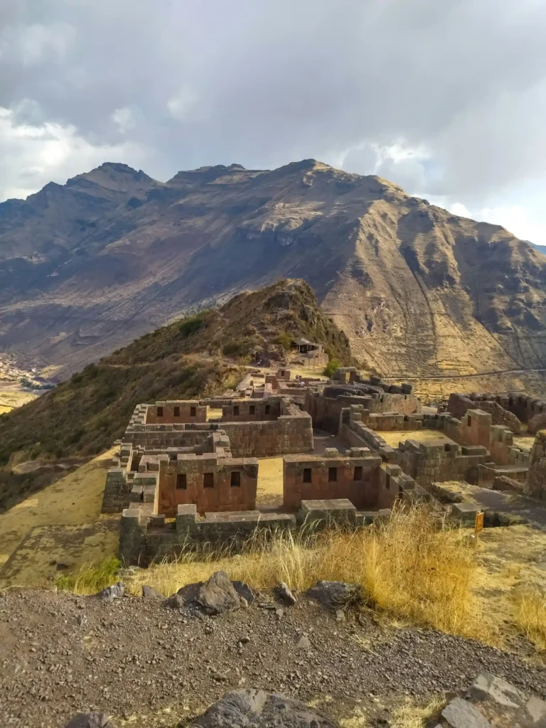 Zona del Intihuatana en el Parque Arqueológico de Pisac