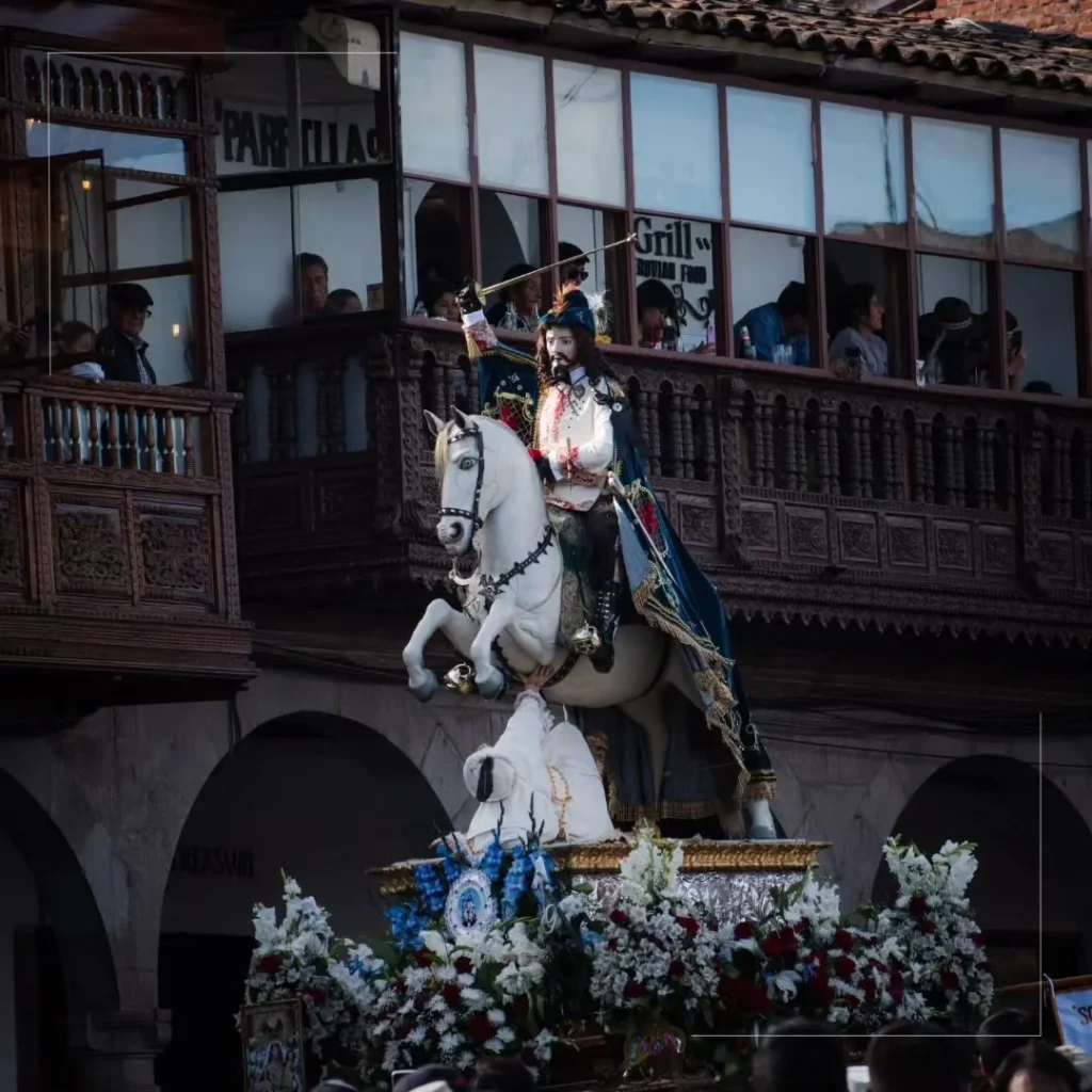 Santiago Apóstol en la festividad de Corpus Christi