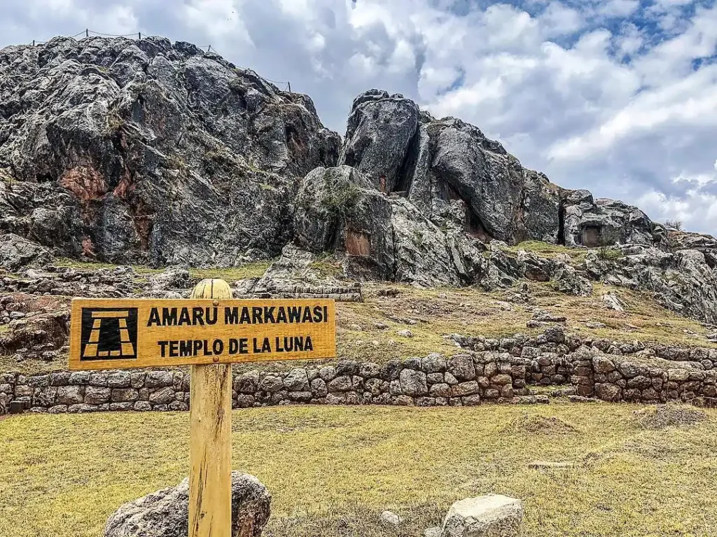 Amaru Markawasi, o Templo da Lua, dedicado à adoração de Quilla, a deusa da Lua