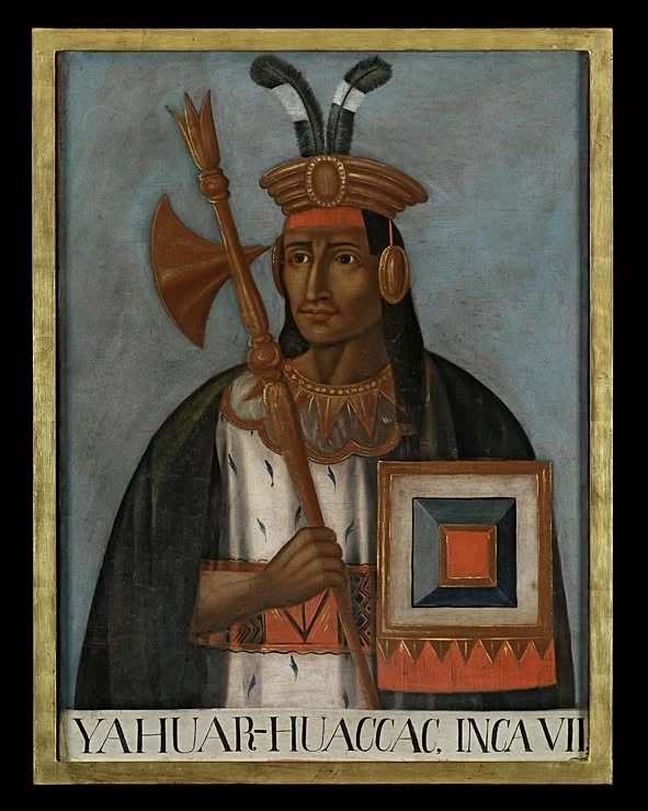 Imagem do governante Inca - Yahuar Huacac