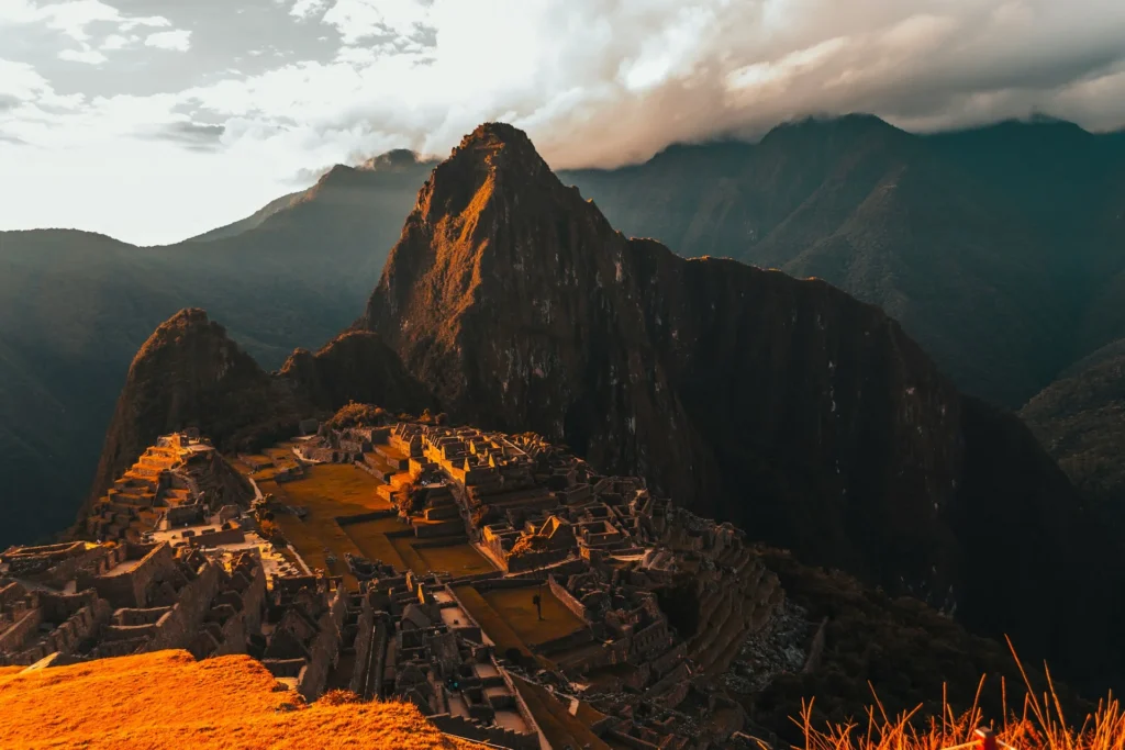 Enjoy the sunrise at Machu Picchu