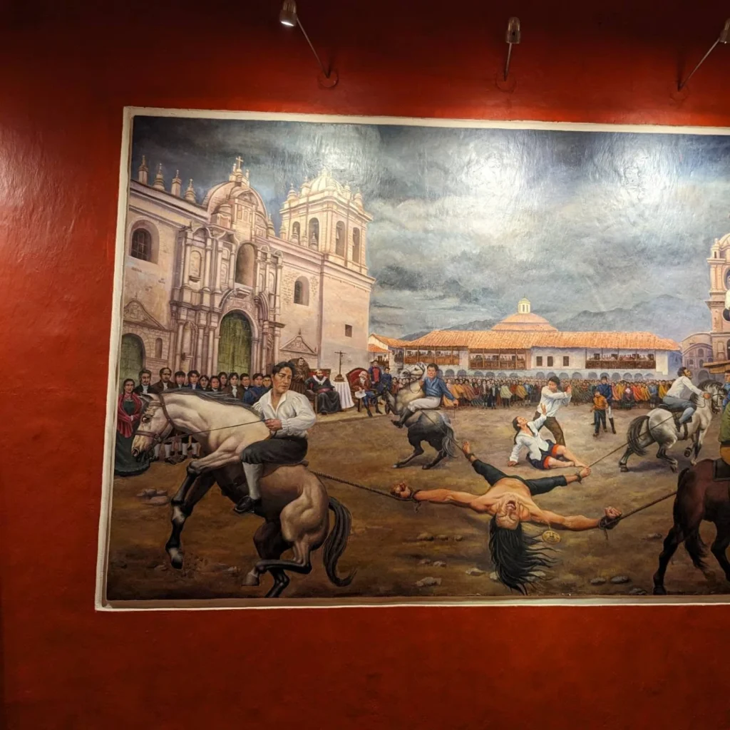 cuadroTupacAmaruMuseoHistoricoRegionalCusco