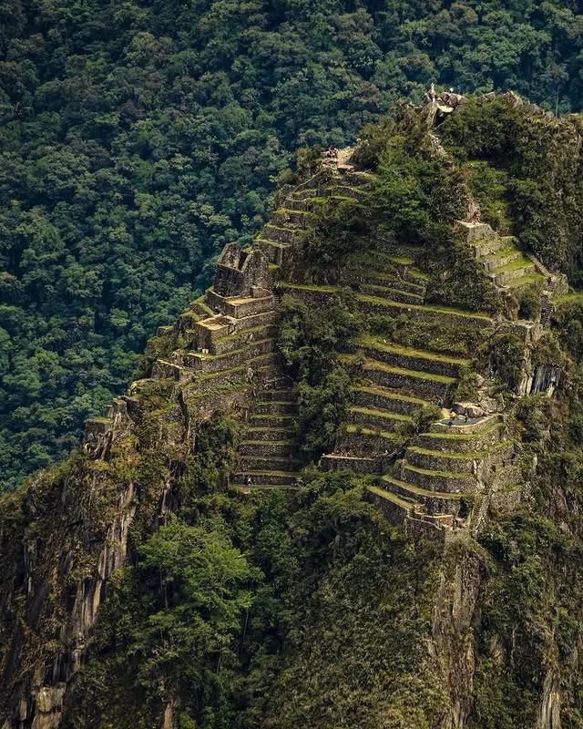 View of Huayna Picchu Mountain