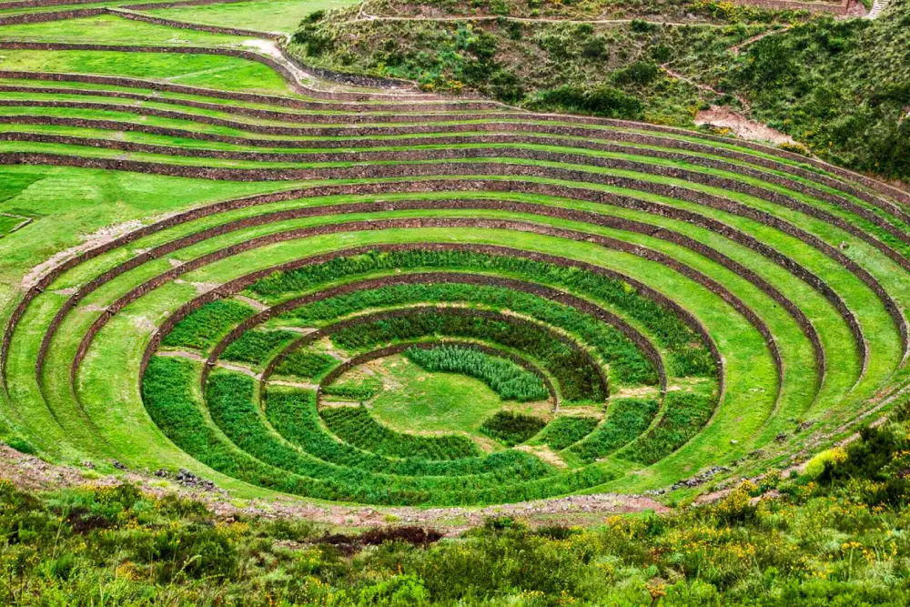 Moray lugar de estudios de agricultura por los Incas