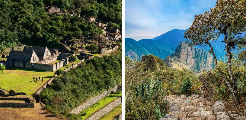 Choquequirao o Machu Picchu Choquequirao o Machu Picchu