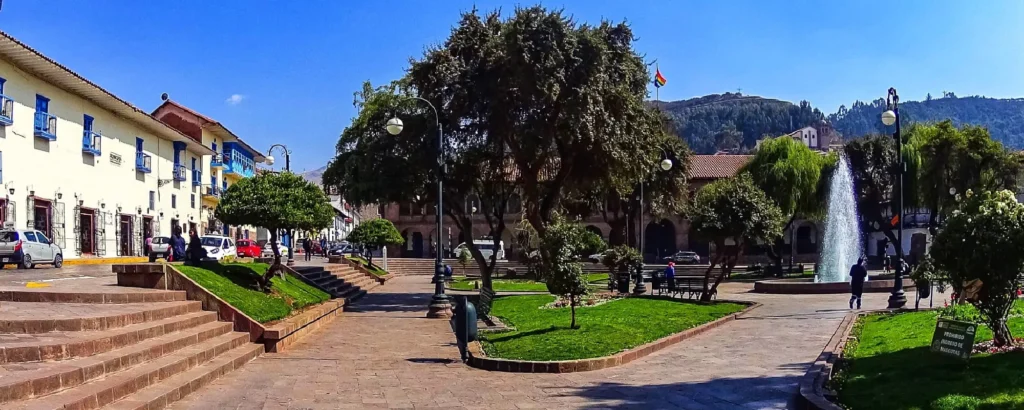 plaza recgocijo cusco