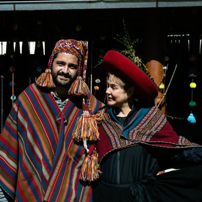 Turista en Chinchero