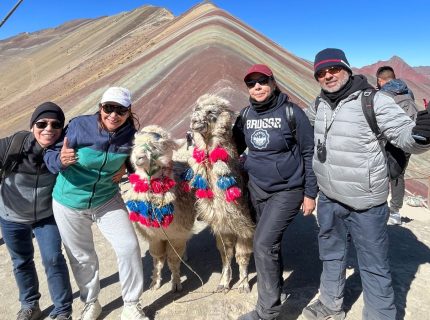 montaña de colores