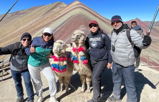 montaña de colores