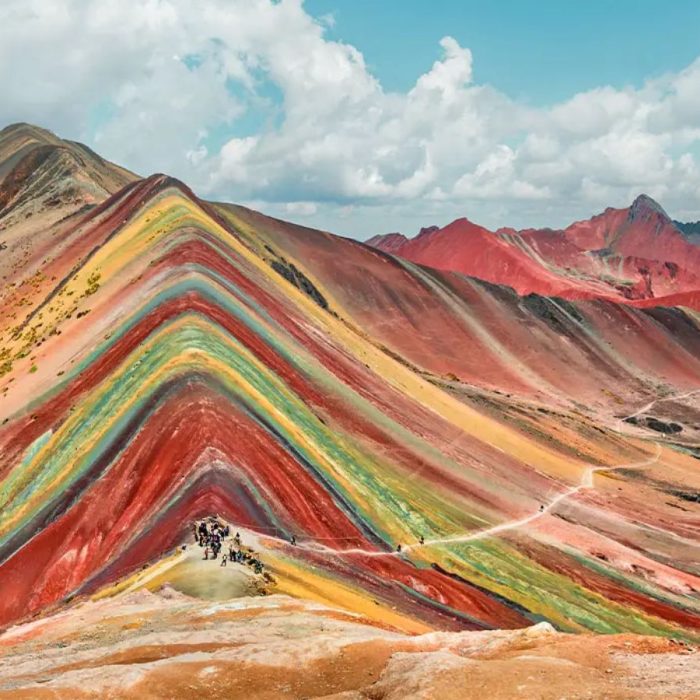 montaña de colores