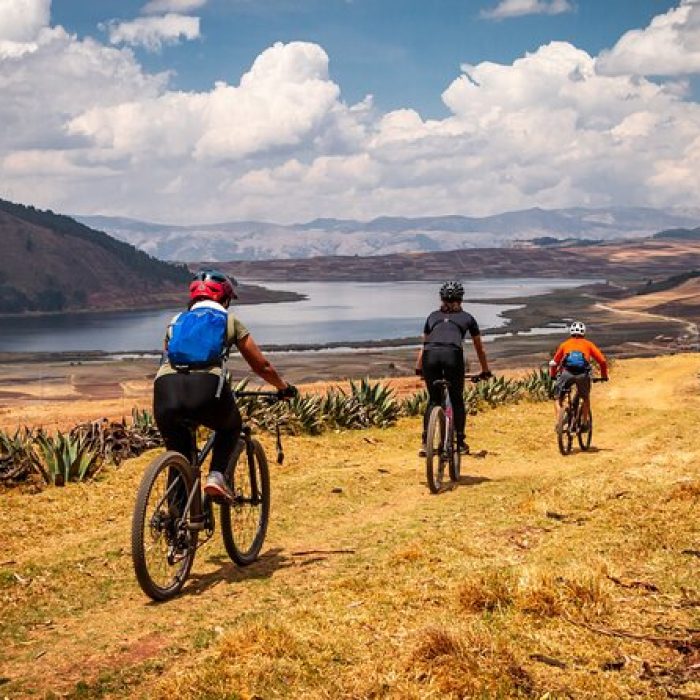 moray en bicicleta