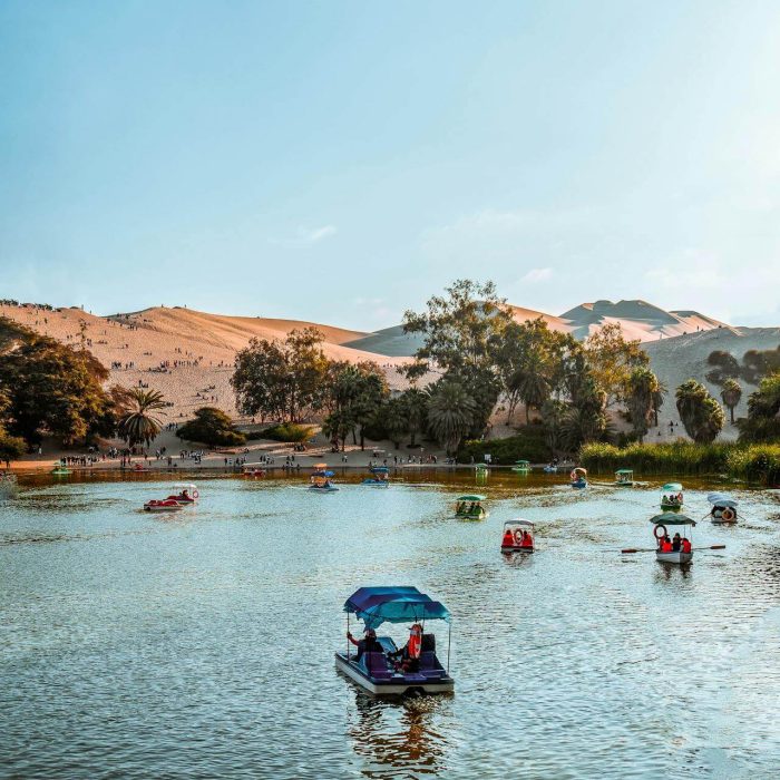 paseo en la laguna huacachina