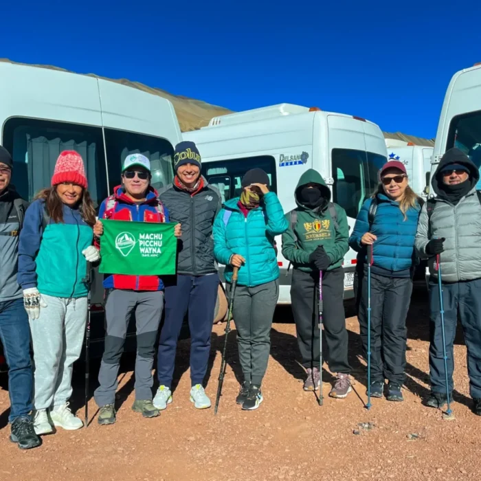 Turistas Paradero Buses